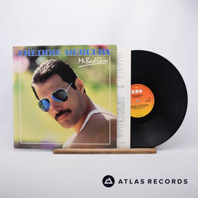 Freddie Mercury Mr. Bad Guy LP Vinyl Record - Front Cover & Record