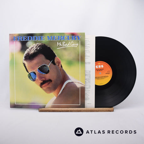 Freddie Mercury Mr. Bad Guy LP Vinyl Record - Front Cover & Record
