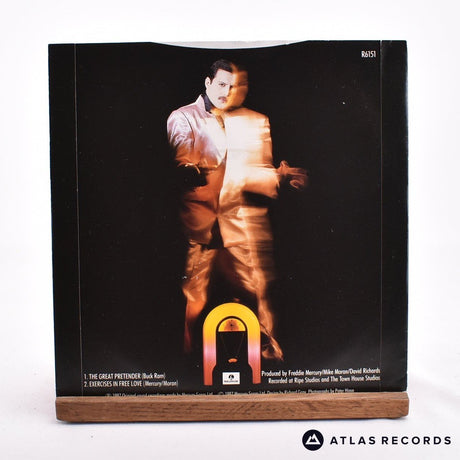 Freddie Mercury - The Great Pretender - 7" Vinyl Record - EX/VG+