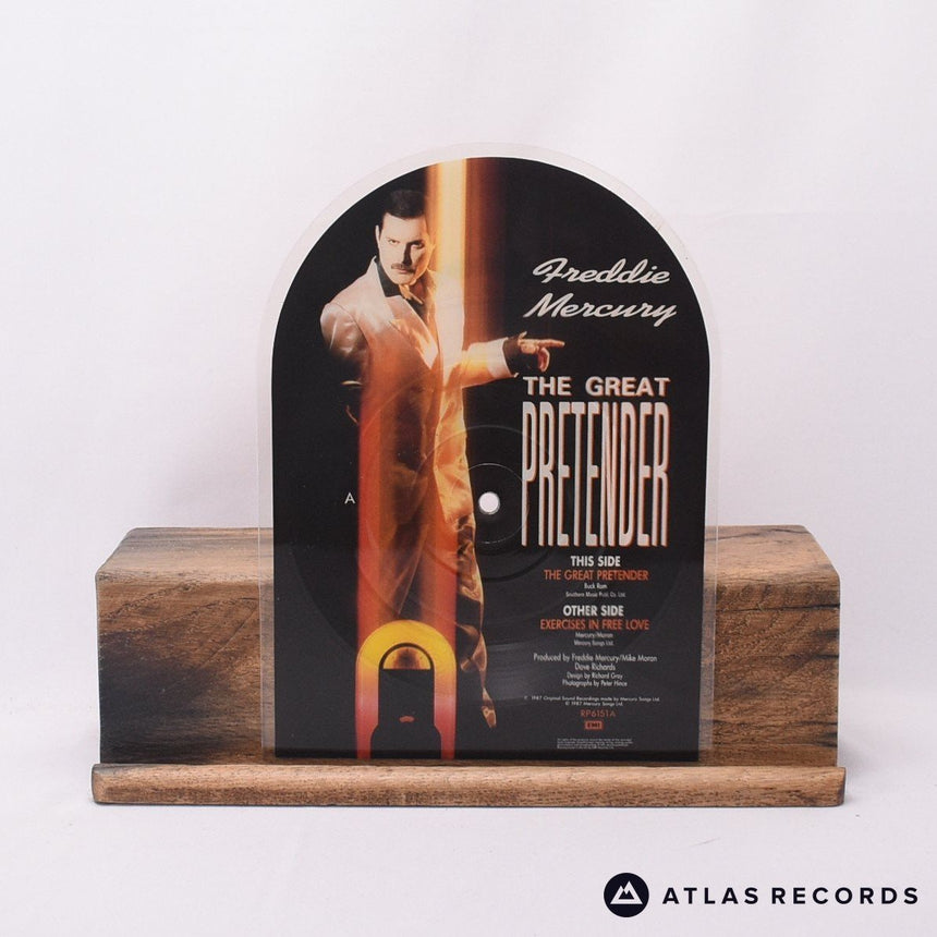 Freddie Mercury - The Great Pretender - Picture Disc 7" Vinyl Record - EX