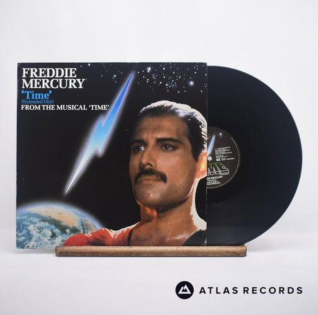 Freddie Mercury Time 12" Vinyl Record - Front Cover & Record