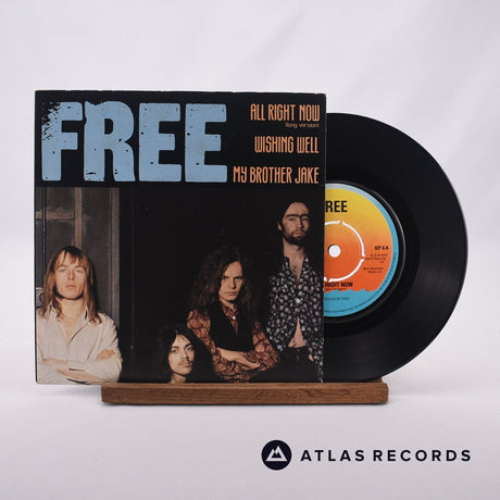 Free All Right Now 7" Vinyl Record - Front Cover & Record