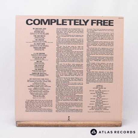 Free - Completely Free - LP Vinyl Record - EX/VG+