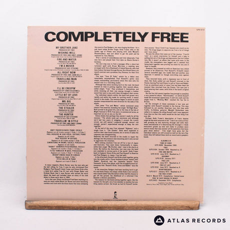 Free - Completely Free - Reissue LP Vinyl Record - VG+/VG+