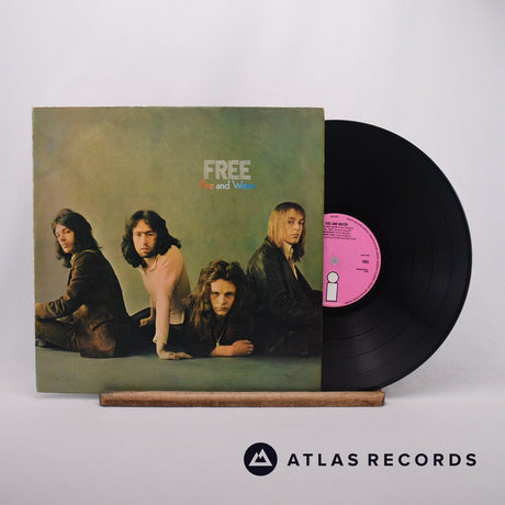 Free Fire And Water LP Vinyl Record - Front Cover & Record