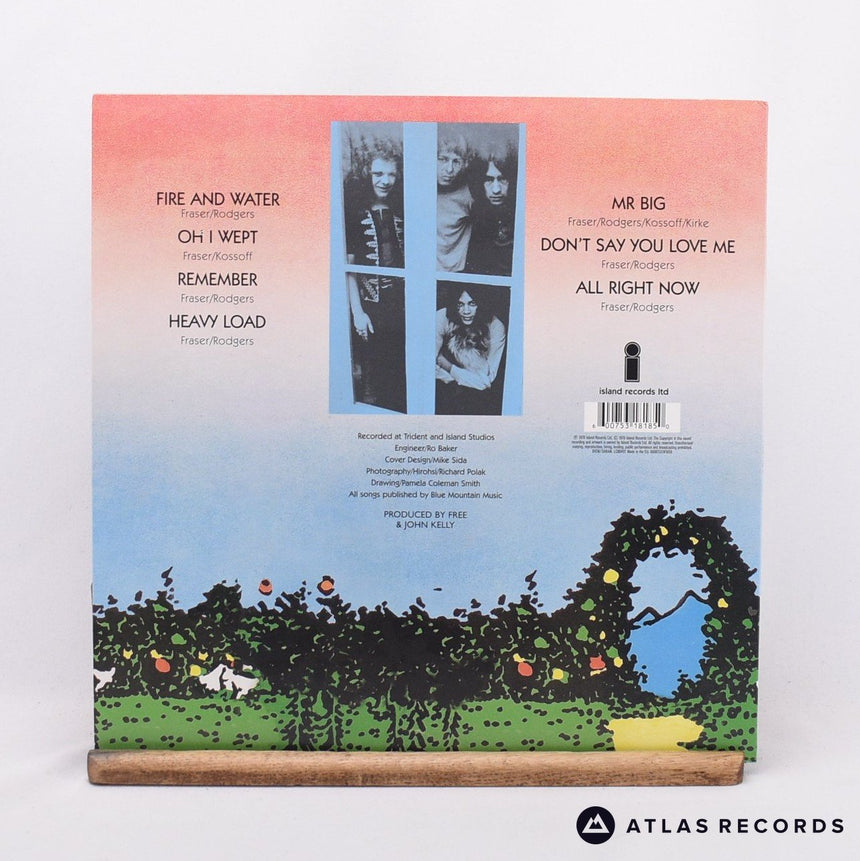 Free - Fire And Water - 180G Reissue Remastered LP Vinyl Record - NM/NM