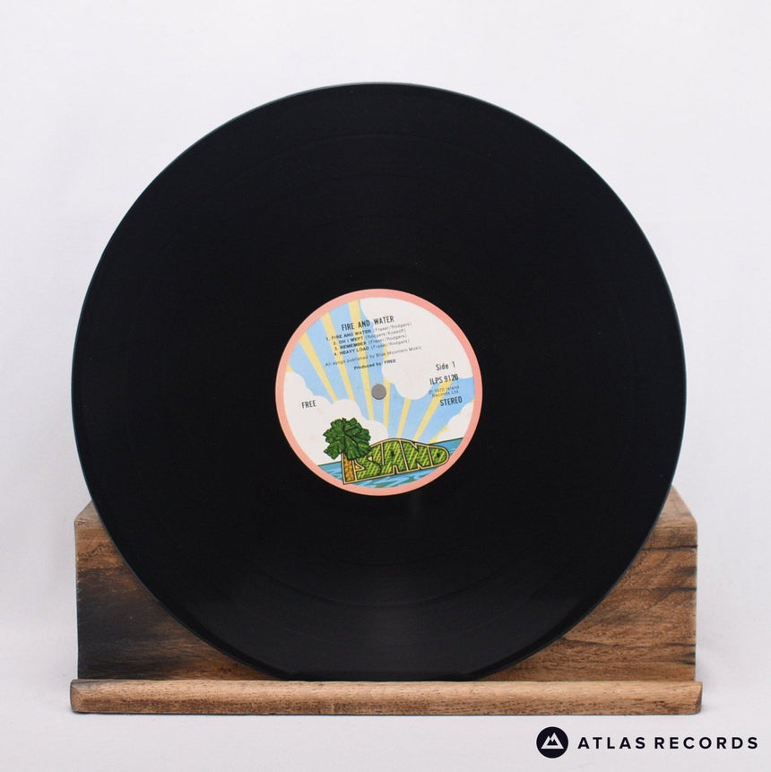 Free - Fire And Water - Reissue A-5 B-5 LP Vinyl Record - EX/EX