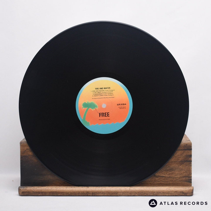Free - Fire And Water - Reissue A-6U B-5U LP Vinyl Record - EX/EX