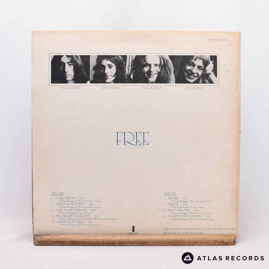 Free - Free - Gatefold 1A 1B LP Vinyl Record - VG+/VG+