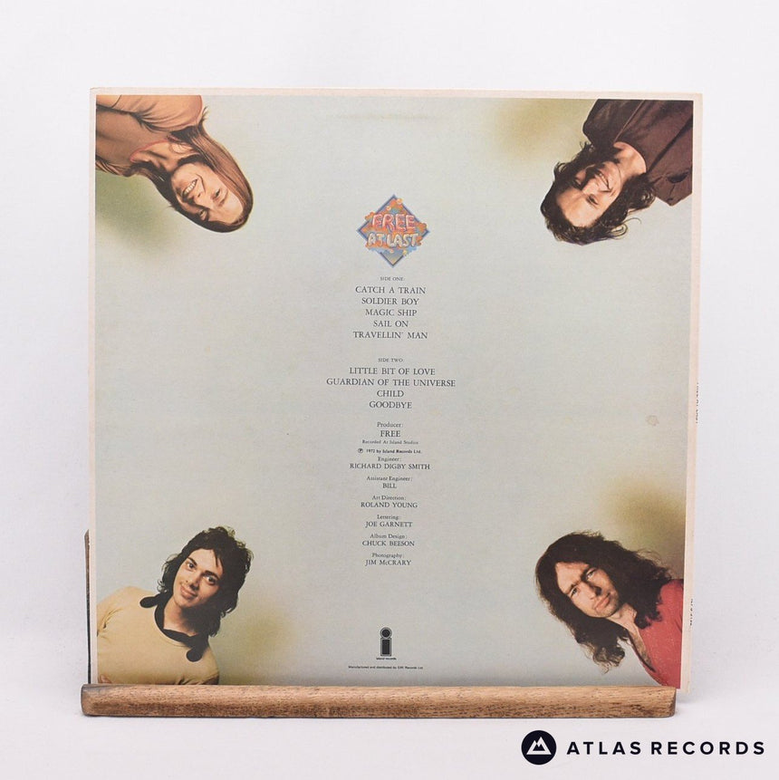 Free - Free At Last - Reissue LP Vinyl Record - VG+/EX