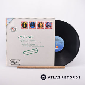 Free Free Live LP Vinyl Record - Front Cover & Record