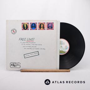 Free Free Live LP Vinyl Record - Front Cover & Record
