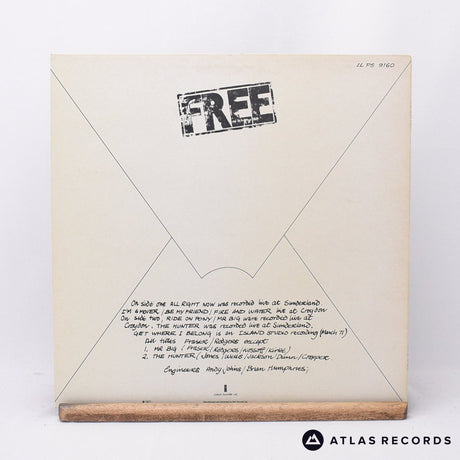 Free - Free Live - Repress LP Vinyl Record - EX/VG+