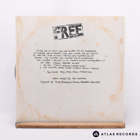 Free - Free Live! - Envelope Sleeve A-1U B LP Vinyl Record - EX/EX