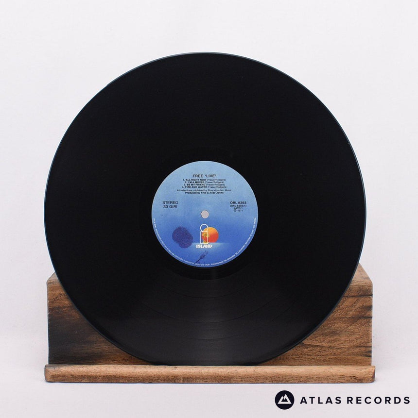 Free - Free Live - Reissue Italy LP Vinyl Record - EX/EX