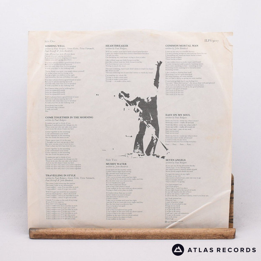 Free - Heartbreaker - A-2U B-2U LP Vinyl Record - EX/VG+