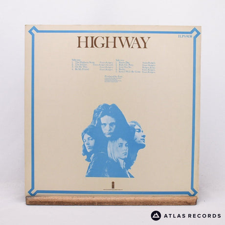 Free - Highway - Embossed Sleeve First Uk Press A-1 B-1 LP Vinyl Record - VG+/NM