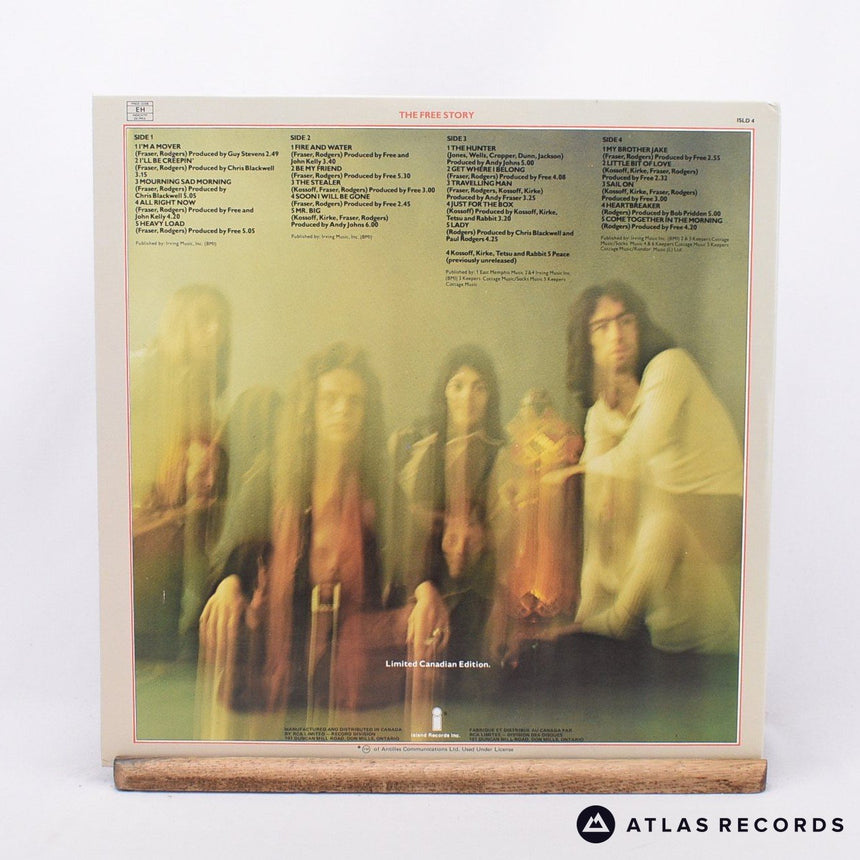 Free - The Free Story - Limited Edition 2 x LP Vinyl Record - EX/EX