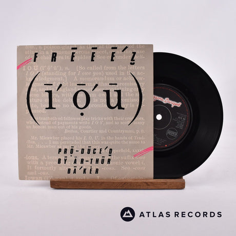 Freeez I.O.U. 7" Vinyl Record - Front Cover & Record
