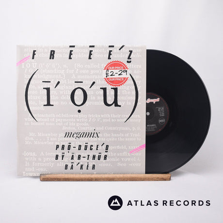 Freeez I.O.U. 12" Vinyl Record - Front Cover & Record