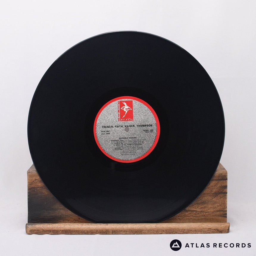 French Frith Kaiser Thompson - Invisible Means - LP Vinyl Record - NM/NM