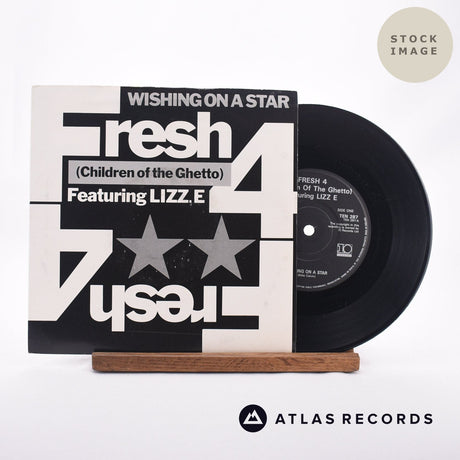Fresh 4 Wishing On A Star 7" Vinyl Record - Sleeve & Record Side-By-Side