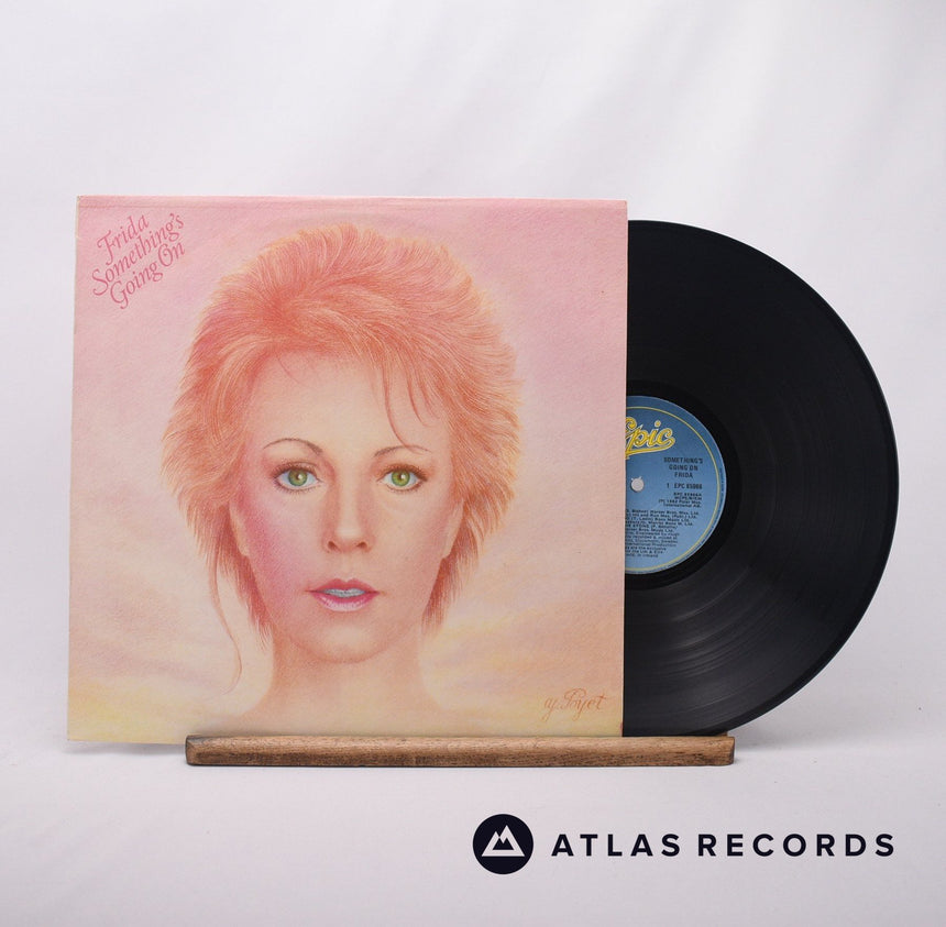 Frida - Something's Going On - Townhouse Irish LP Vinyl Record - EX/EX