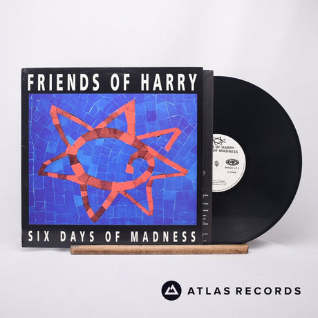 Friends Of Harry Six Days Of Madness LP Vinyl Record - Front Cover & Record