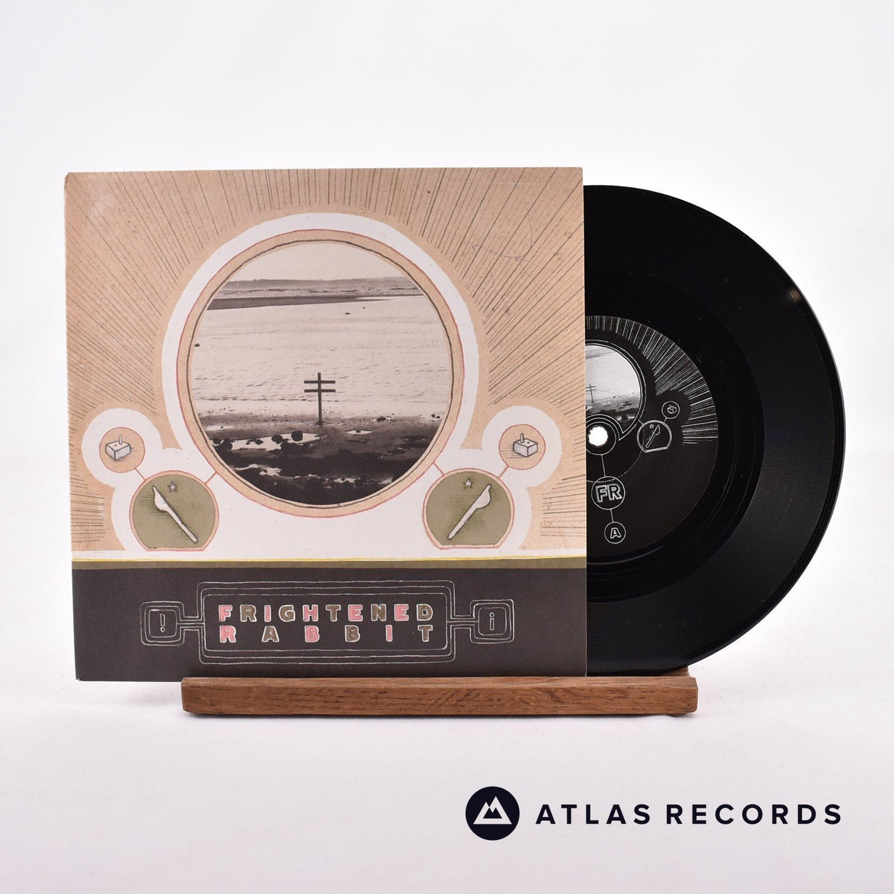 Frightened Rabbit Nothing Like You 7" Vinyl Record - Front Cover & Record
