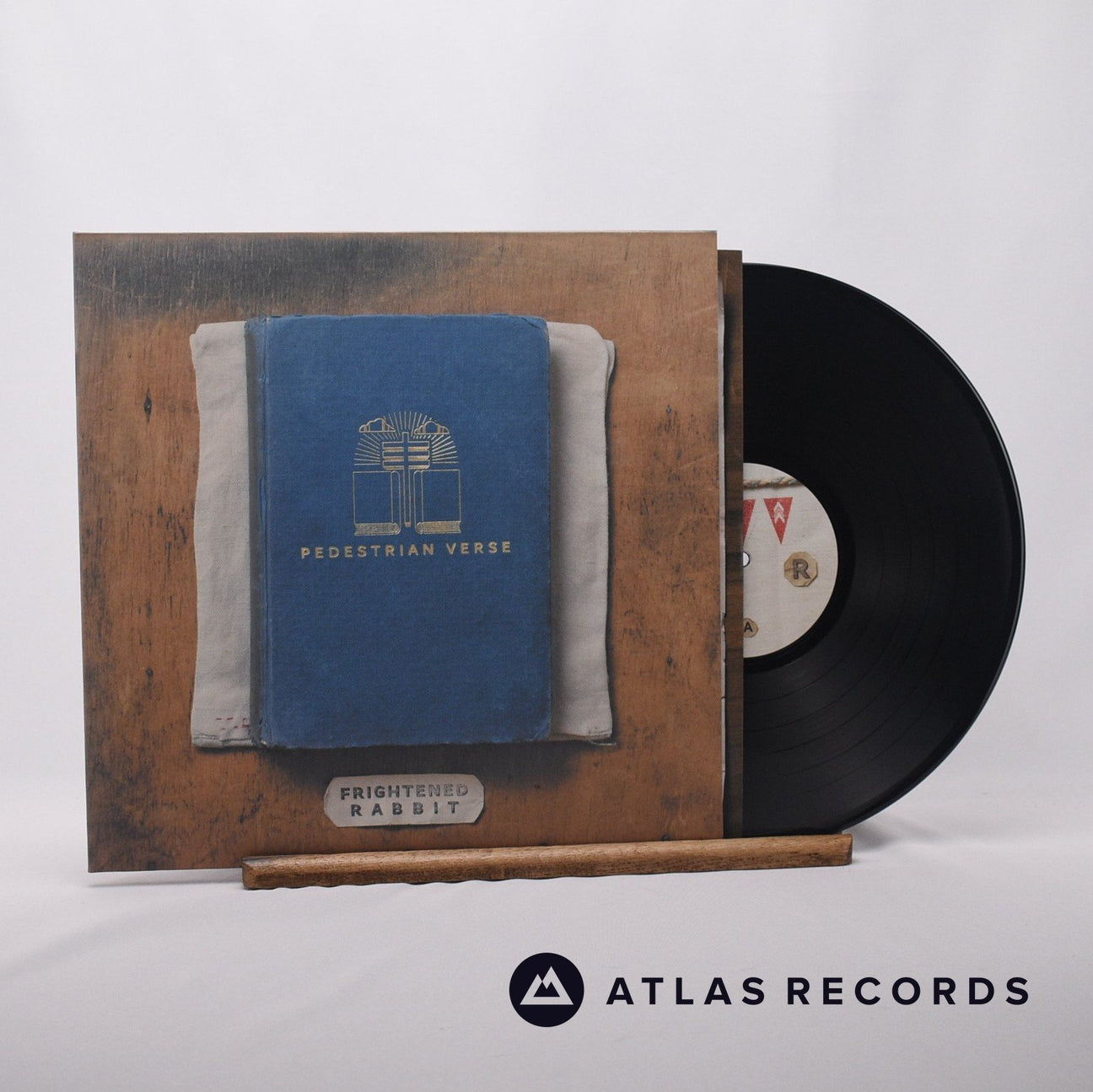 Frightened Rabbit Pedestrian Verse LP Vinyl Record - Front Cover & Record
