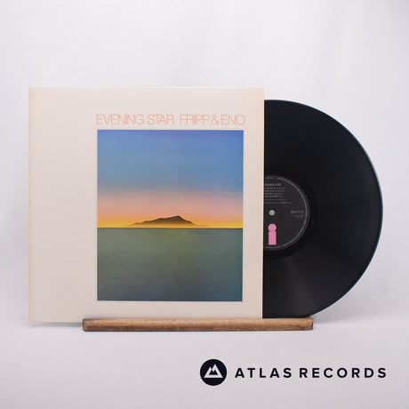 Fripp & Eno Evening Star LP Vinyl Record - Front Cover & Record