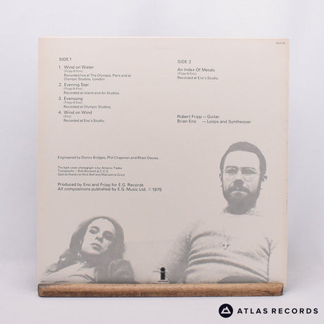 Fripp & Eno - Evening Star - First Uk Press A1 B1 LP Vinyl Record - EX/EX