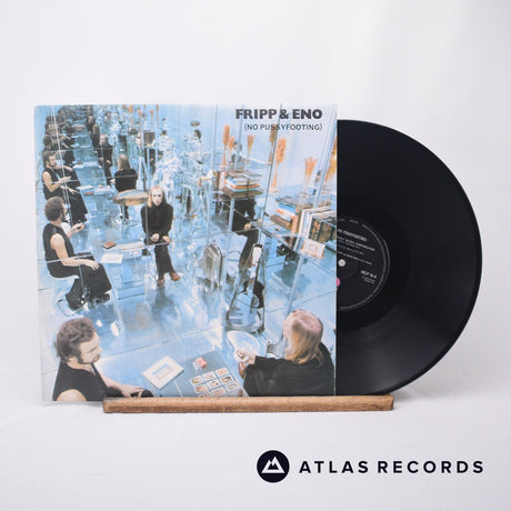 Fripp & Eno (No Pussyfooting) LP Vinyl Record - Front Cover & Record