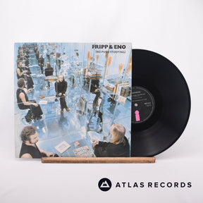 Fripp & Eno (No Pussyfooting) LP Vinyl Record - Front Cover & Record