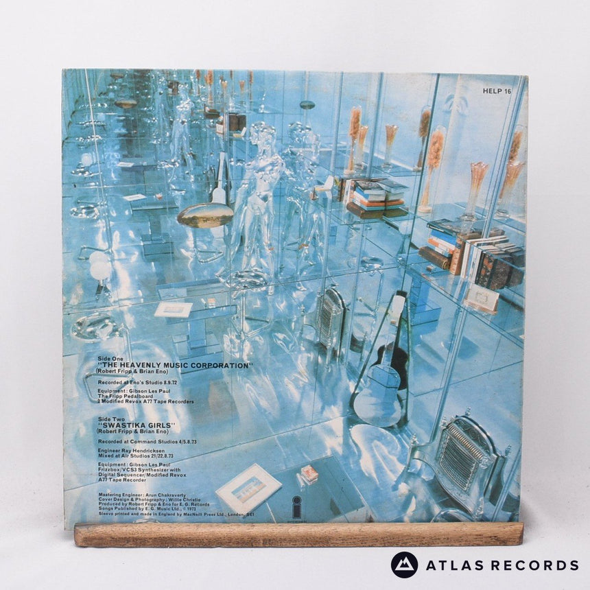 Fripp &amp; Eno - (No Pussyfooting) - LP Vinyl Record - VG+/VG+