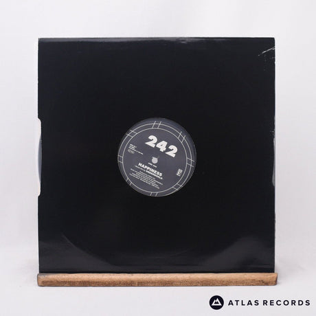 Front 242 - Happiness - Die-Cut Sleeve 12" Vinyl Record - VG+/EX