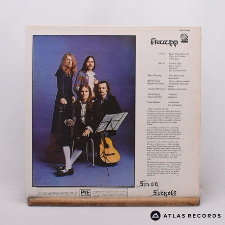 Fruupp - Seven Secrets - Lyric Sheet A-1 B-1 LP Vinyl Record - EX/NM