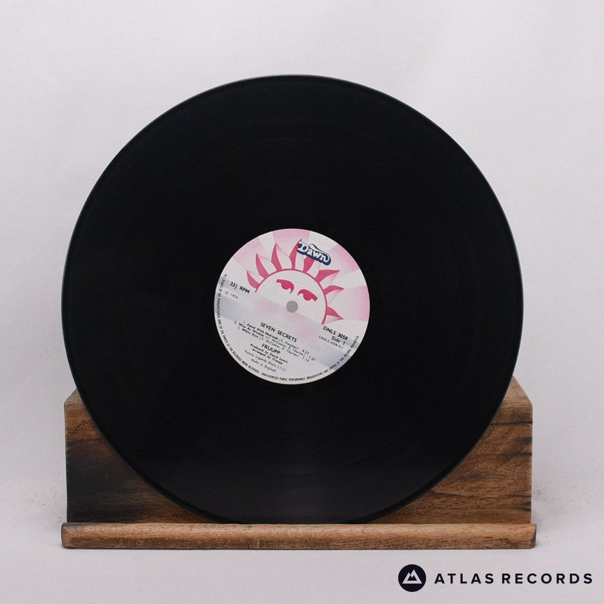 Fruupp - Seven Secrets - Lyric Sheet A-1 B-1 LP Vinyl Record - EX/NM