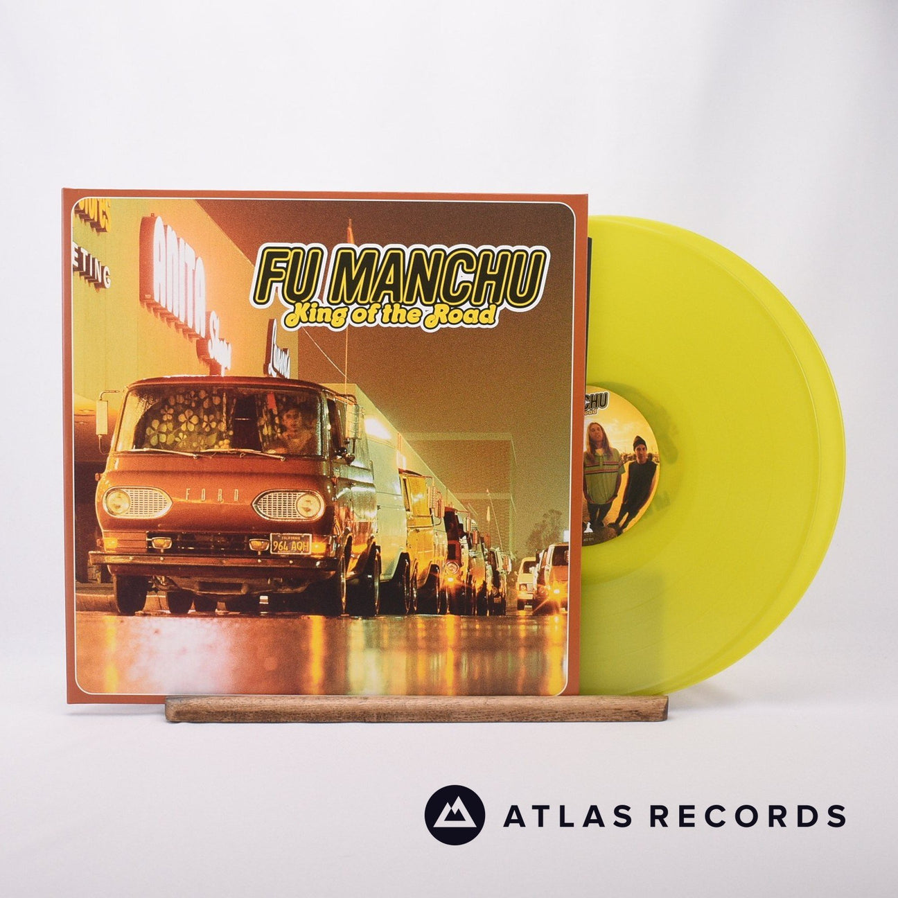 Fu Manchu King Of The Road Double LP Vinyl Record - Front Cover & Record