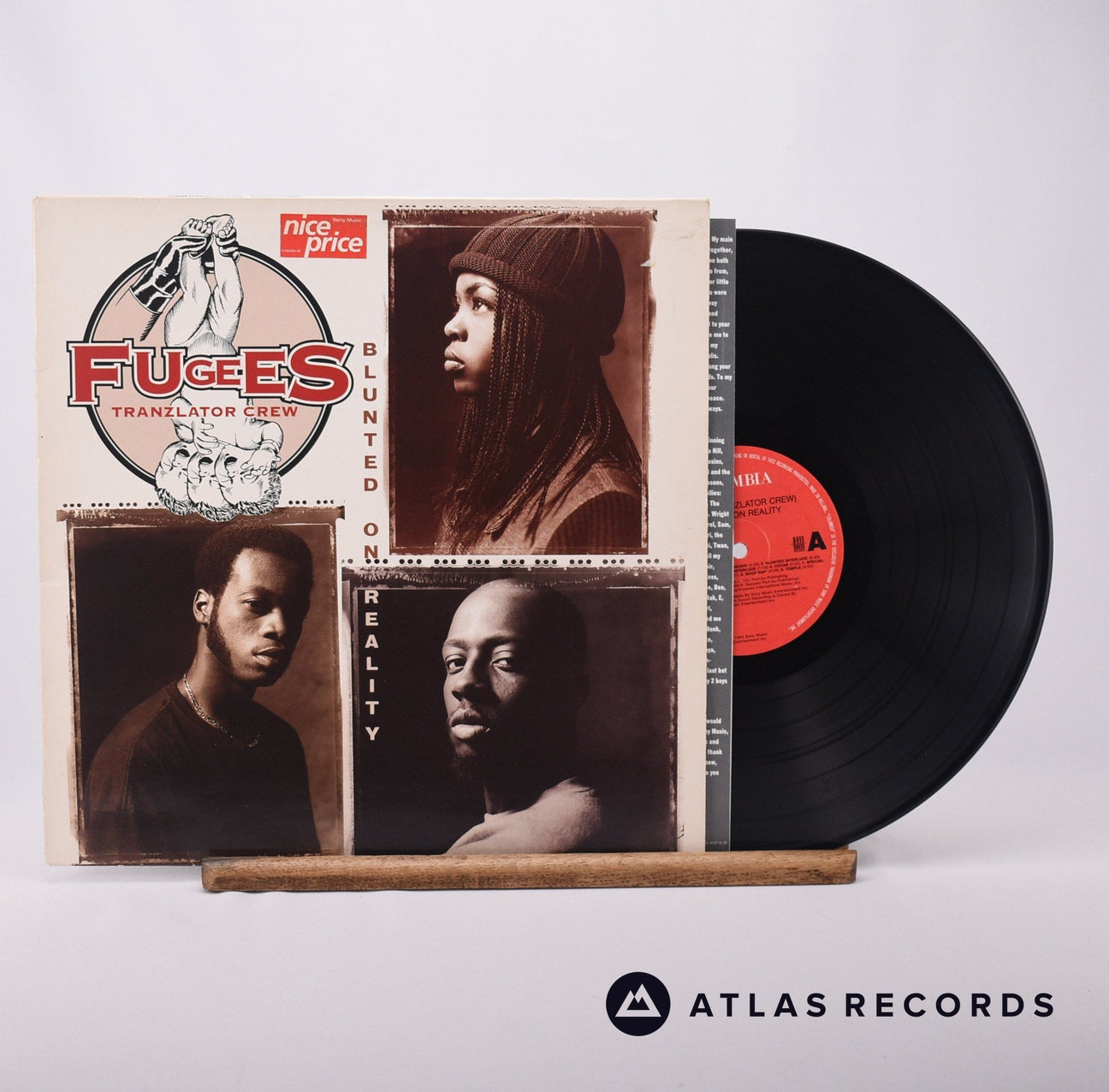 Fugees Blunted On Reality LP Vinyl Record - Front Cover & Record