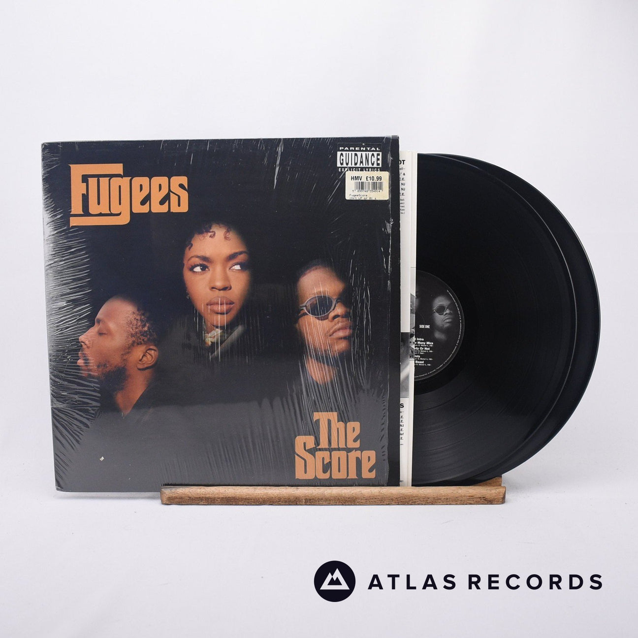 Fugees The Score 2 x LP Vinyl Record - Front Cover & Record