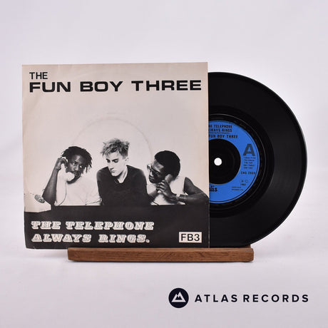 Fun Boy Three The Telephone Always Rings 7" Vinyl Record - Front Cover & Record