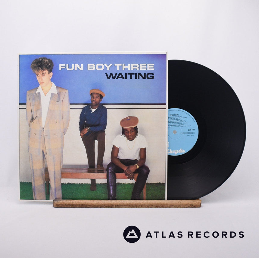 Fun Boy Three Waiting LP Vinyl Record - Front Cover & Record
