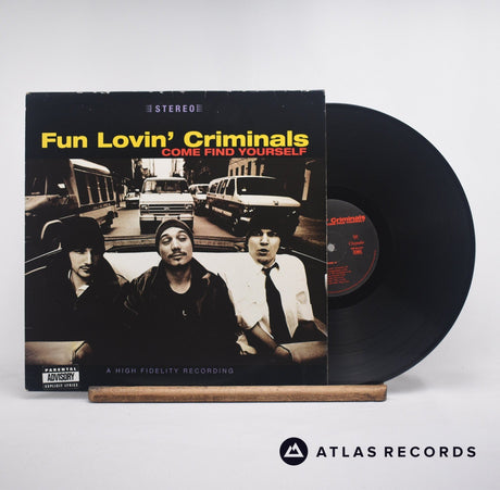 Fun Lovin' Criminals Come Find Yourself LP Vinyl Record - Front Cover & Record