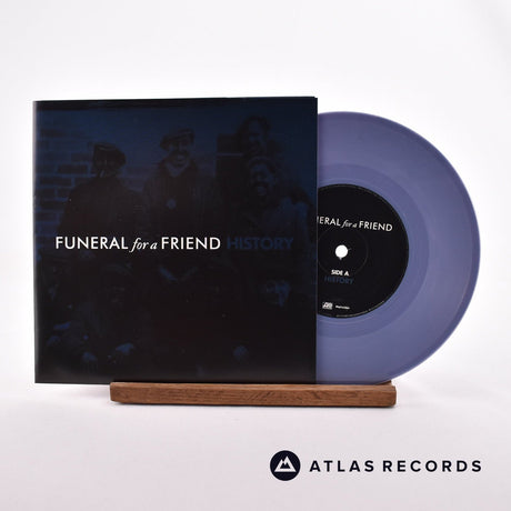 Funeral For A Friend History 7" Vinyl Record - Front Cover & Record