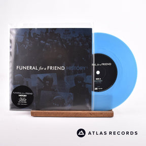 Funeral For A Friend History 7" Vinyl Record - Front Cover & Record