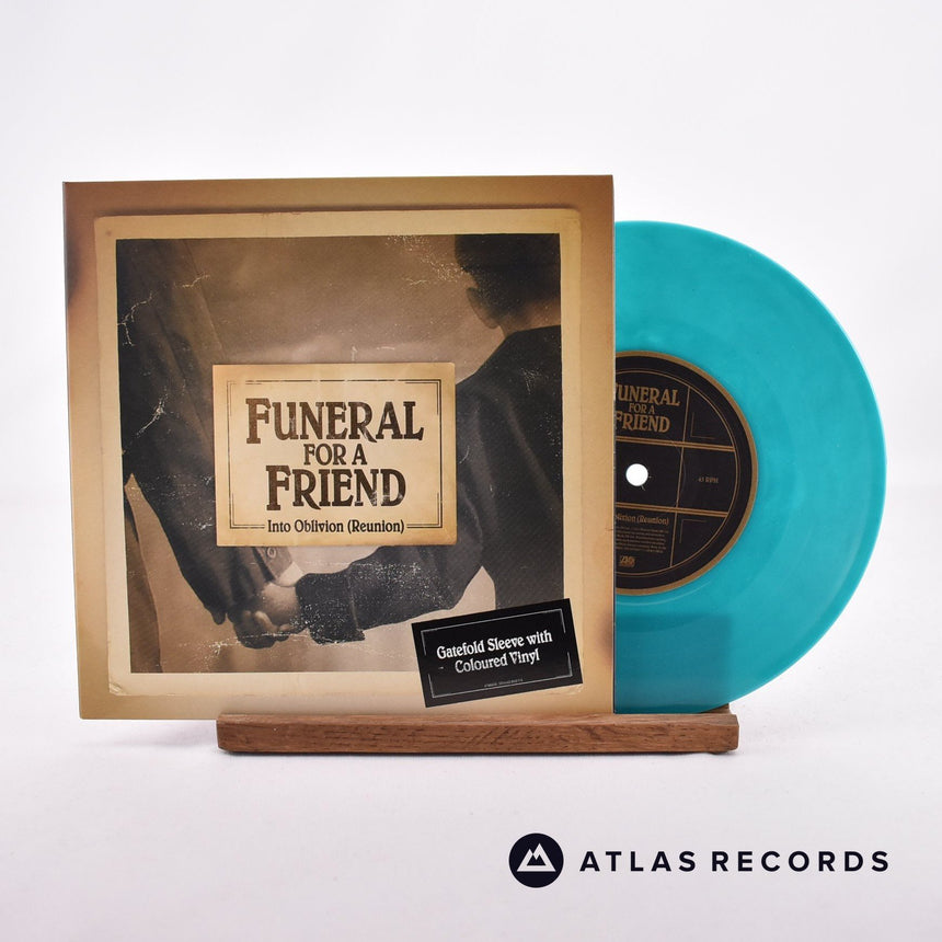 Funeral For A Friend Into Oblivion 7" Vinyl Record - Front Cover & Record