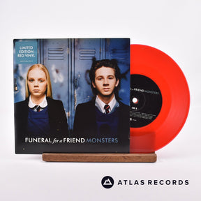 Funeral For A Friend Monsters 7" Vinyl Record - Front Cover & Record