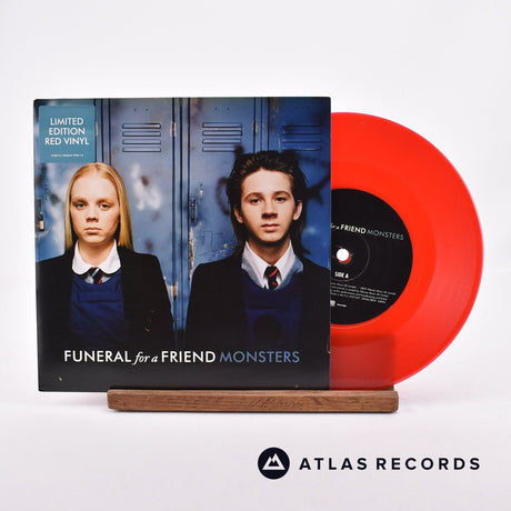 Funeral For A Friend Monsters 7" Vinyl Record - Front Cover & Record