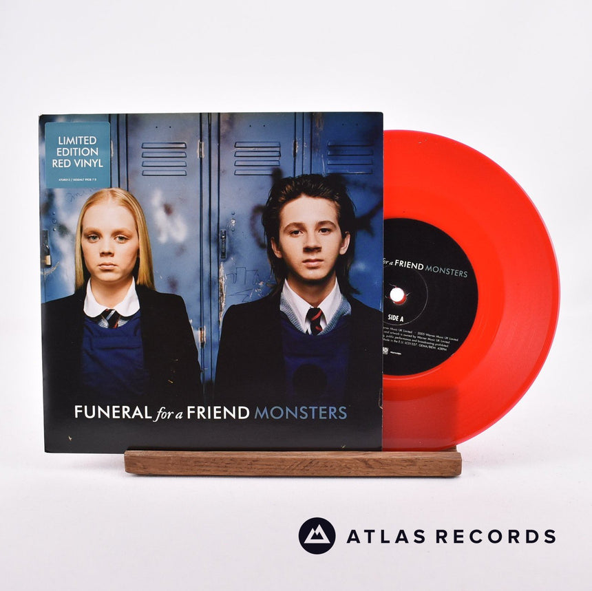Funeral For A Friend Monsters 7" Vinyl Record - Front Cover & Record